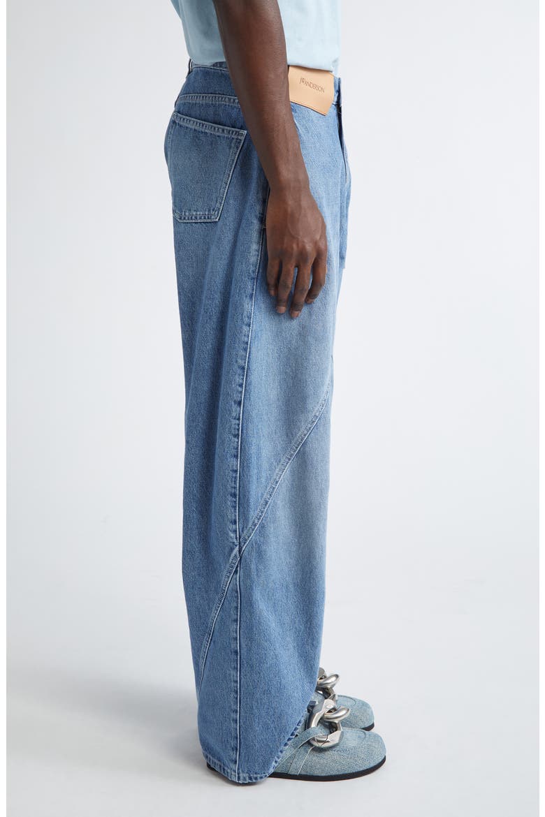 Twisted Workwear Jeans, Alternate, color, LIGHT BLUE