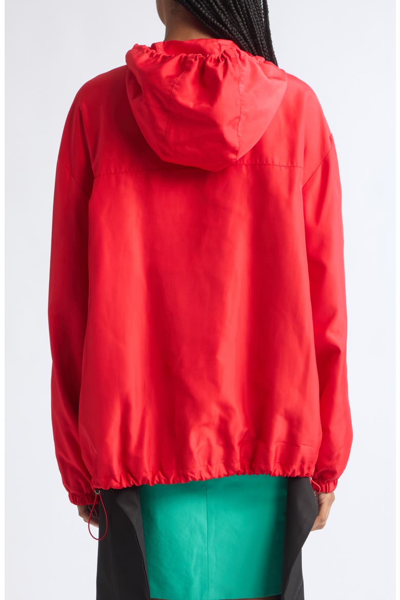 Hooded Anorak, Alternate, color, RED