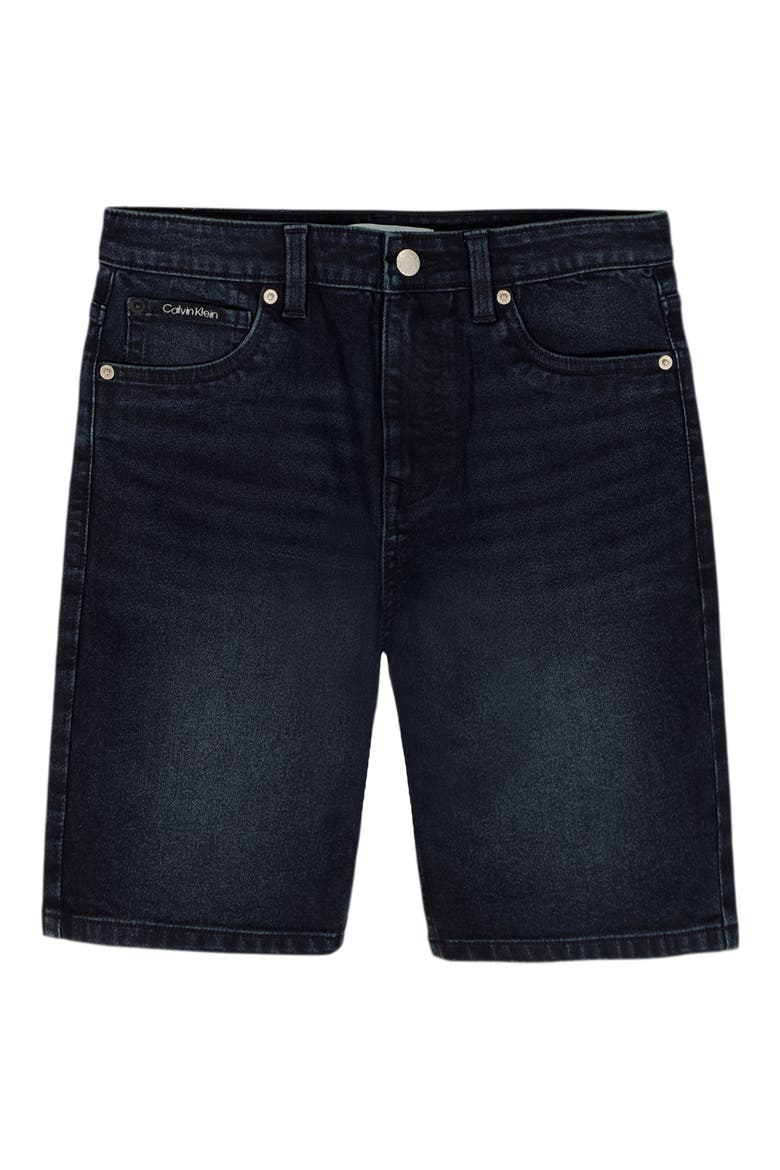Kids' Denim Shorts, Main, color, BOSTON BLUE