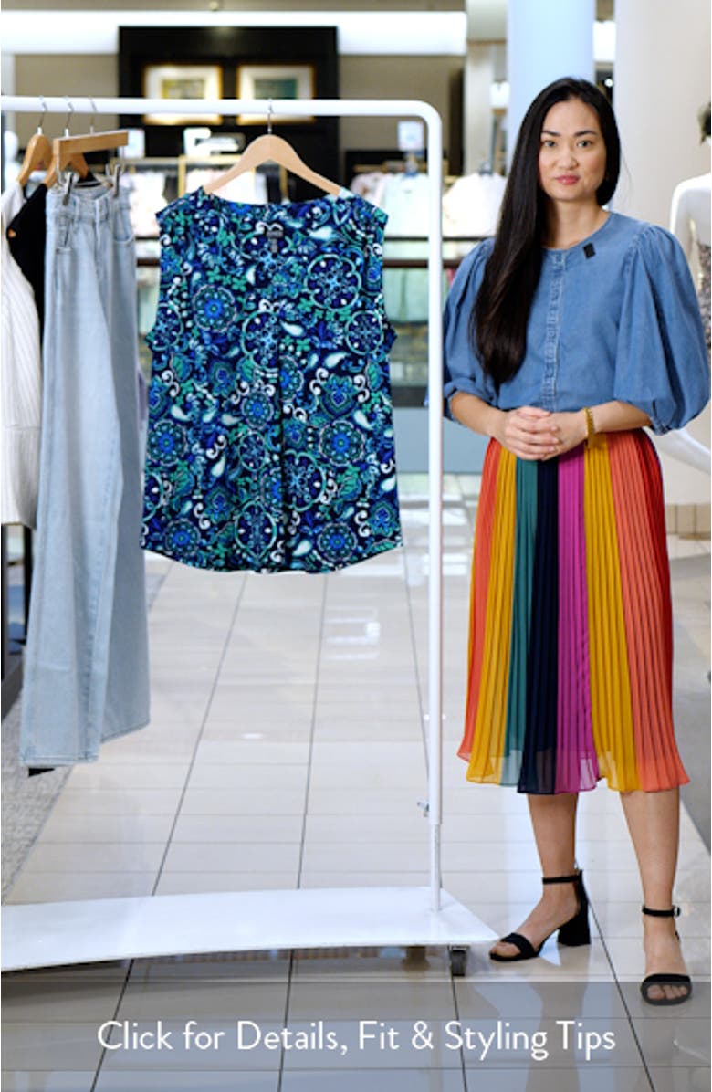 Floral Tank Top, sales video thumbnail