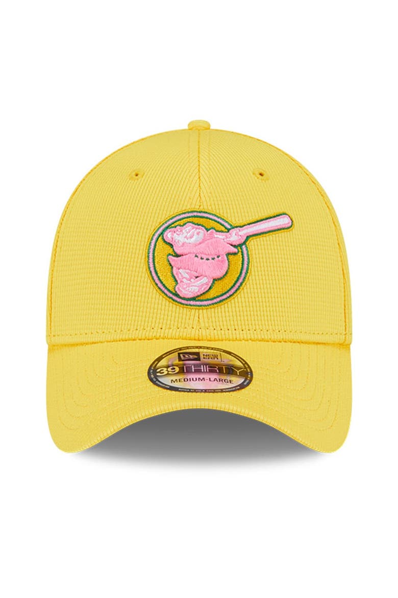 Men's New Era Yellow San Diego Padres City Connect Batting Practice 39THIRTY Flex Hat, Alternate, color, Yellow
