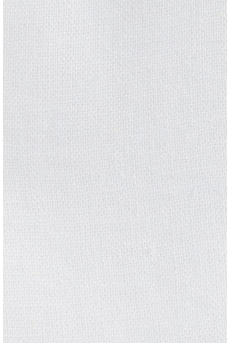 One-Button Linen Blend Blazer, Alternate, color, CRISP WHITE