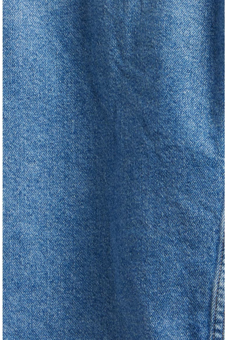 Luna Denim Trucker Jacket, Alternate, color, MID BLUE 90S