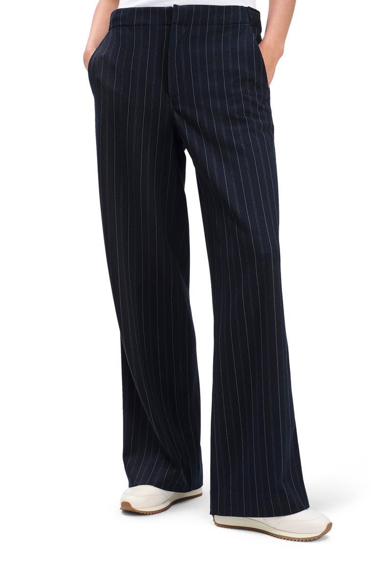 Irina Ponte Wide Leg Pants, Main, color, NVYMT