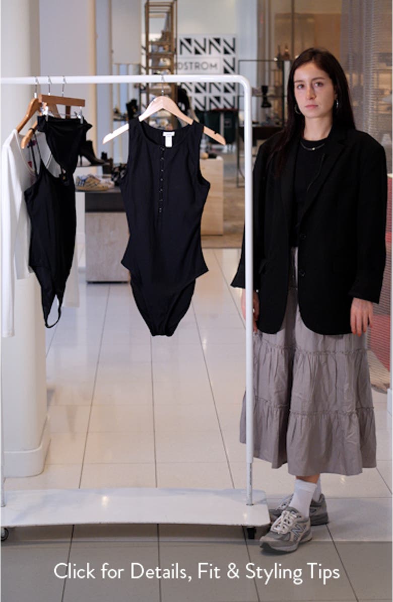 Malibu Long Torso Ribbed One-Piece Swimsuit, sales video thumbnail