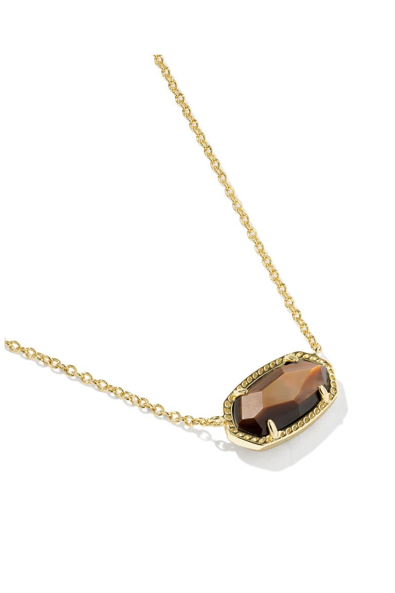 Elisa Necklace, Alternate, color, BROWN MOP