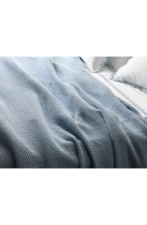 Matouk Chatham Waffle Cotton Blanket