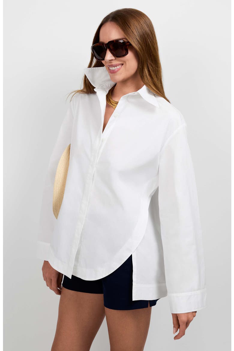Olona Swing Top, Alternate, color, White