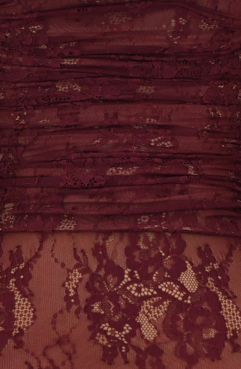 HOUSE OF CB Gaia Long Sleeve Lace Body-Con Dress, Alternate, color, 