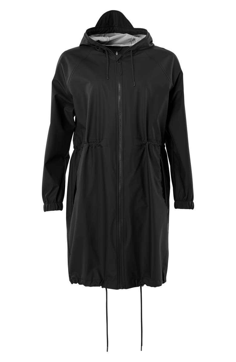 Rains Long Rain Jacket, Alternate, color, 