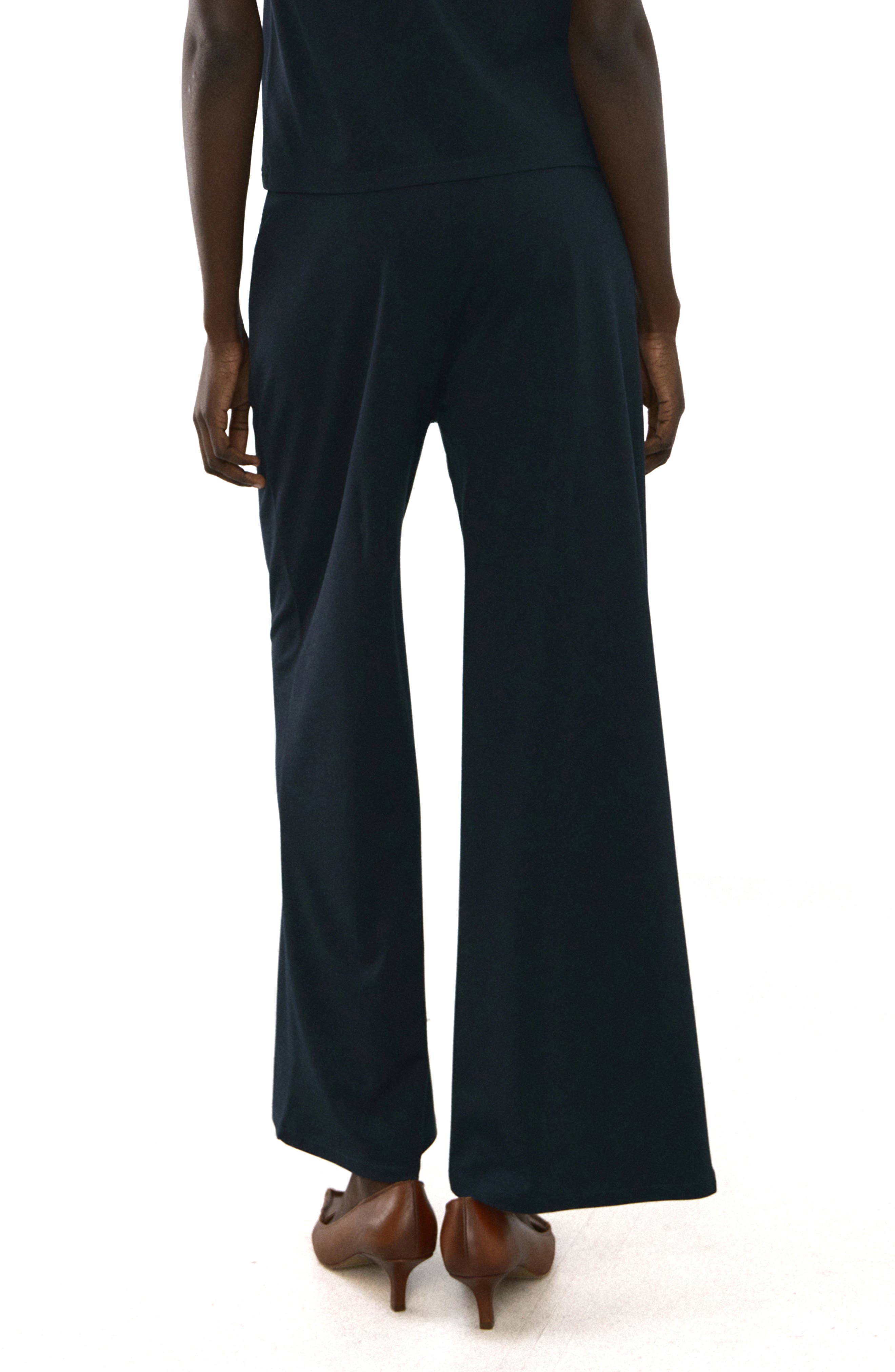 Straight Leg Knit Pants - image 4