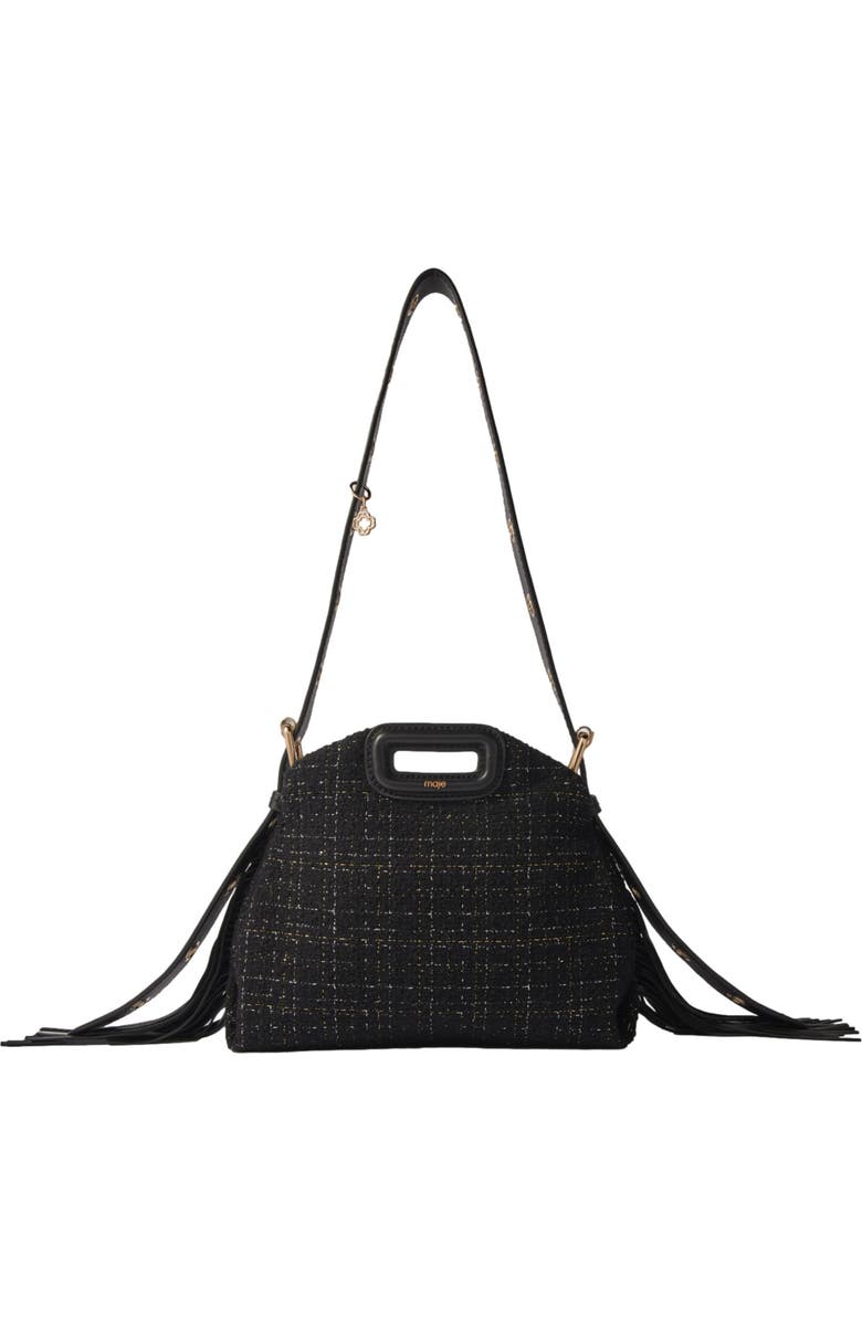 maje Tweed Miss M Mini bag, Main, color,