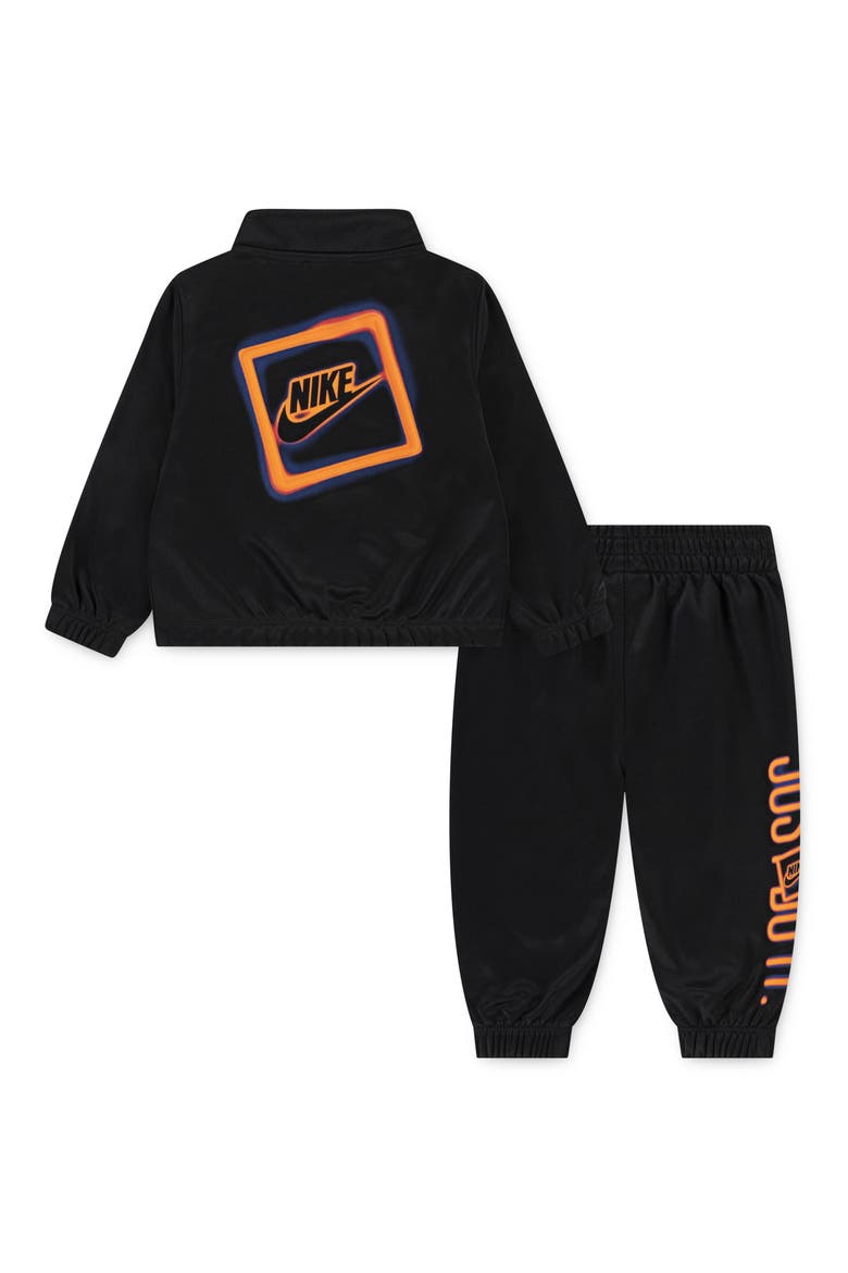 Sportswear Dri-FIT Half-Zip Graphic Zip-Up Sweatshirt & Sweatpants Set, Alternate, color, BLACK