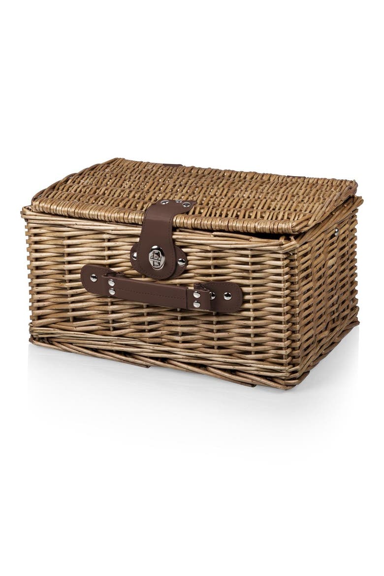 Catalina Picnic Basket, Alternate, color, BLUE