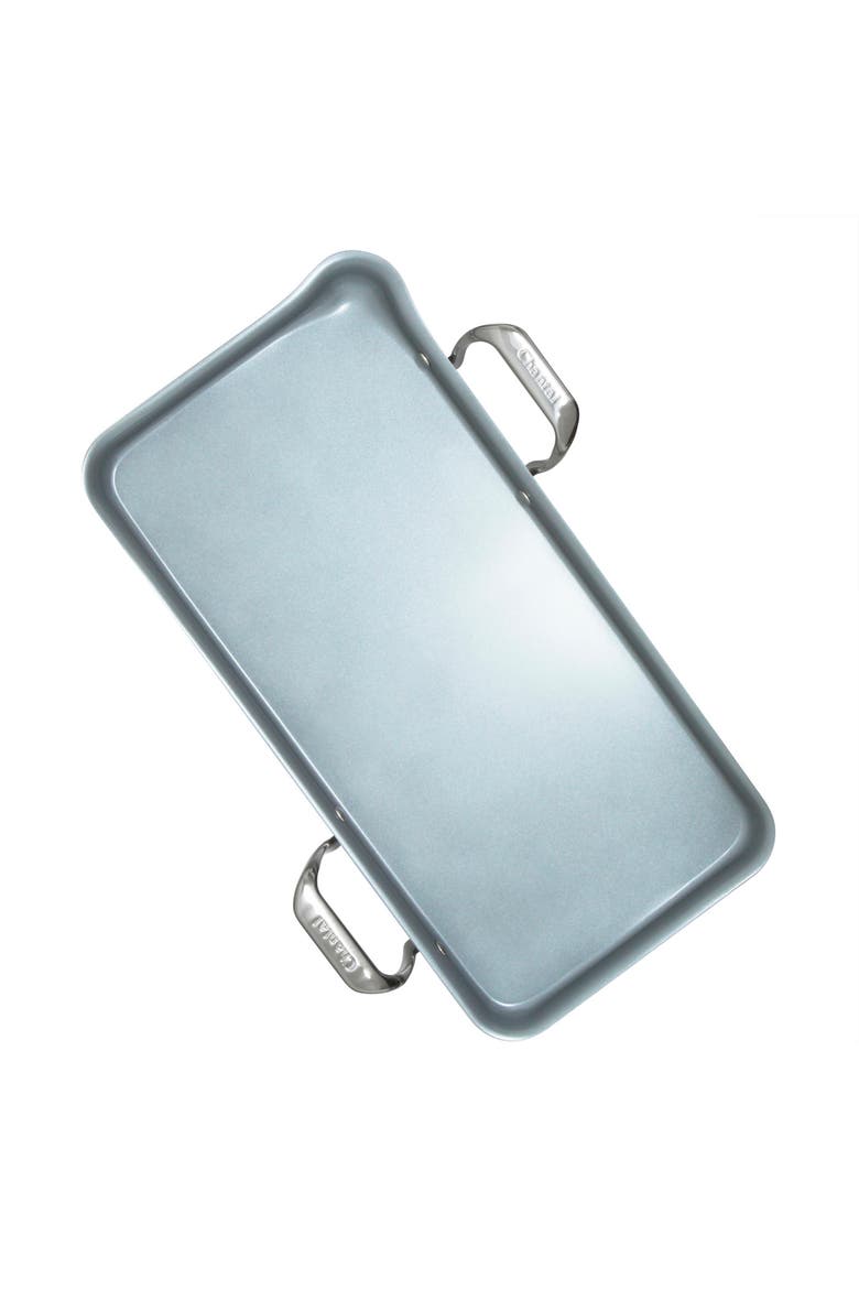 Induction 21 Tri-Ply Griddle w/ Ceramic Coating - 19.09" x 9.52", Alternate, color, Silver
