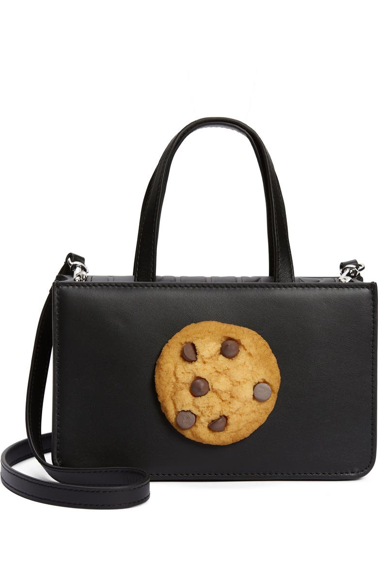 Puppets and Puppets Small Leather Cookie Bag, Main, color,