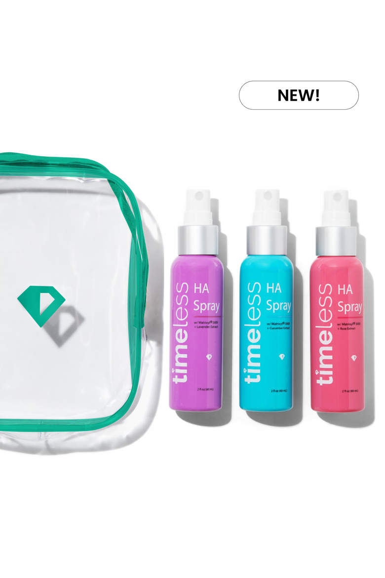 Mini Hydrating Peptide Spray Spring Set, Main, color, Green