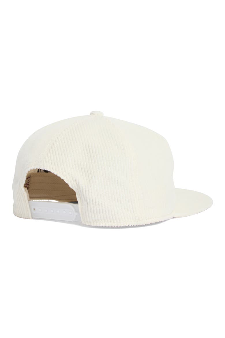 Corduroy Baseball Cap, Alternate, color, CREME