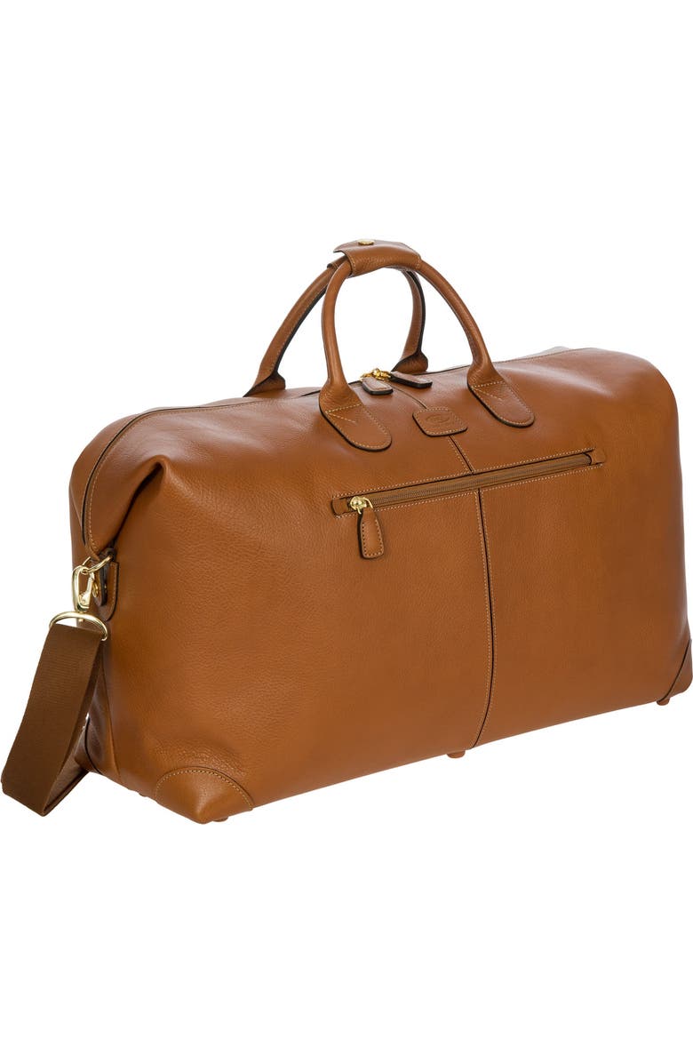Bric's Life Pelle 22" Duffle, Alternate, color, Cognac
