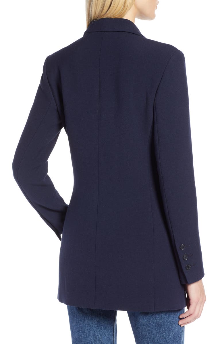 Halogen<sup>®</sup> x Atlantic-Pacific Menswear Double Breasted Blazer, Alternate, color,