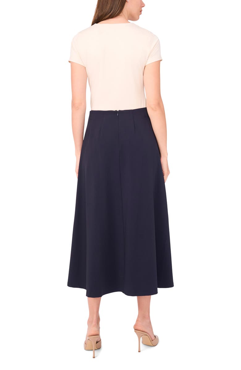 Halogen<sup>®</sup> Pleated A-Line Midi Skirt, Alternate, color, 