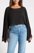 Renee C Sheer Poncho