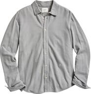 Billy Reid Yellowhammer Cotton & Linen Knit Button-Up Shirt