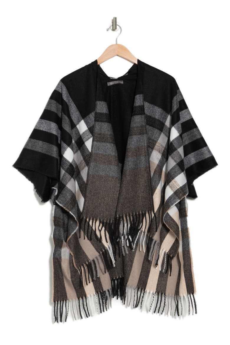 Super Stripe Super Soft Wrap, Alternate, color, BLACK