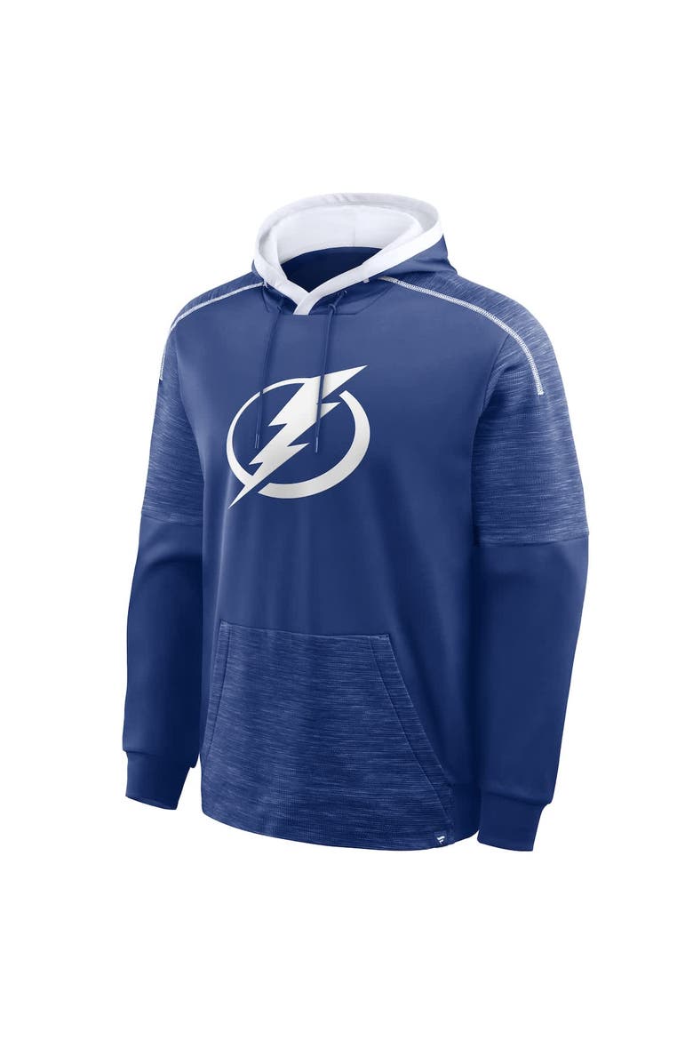 Men's Fanatics Blue Tampa Bay Lightning Goaltender Defender Pullover Hoodie, Alternate, color, Blue