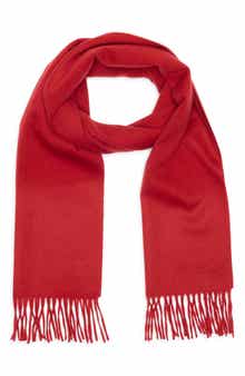 Brooks Brothers Wool & Cashmere Fringed Scarf