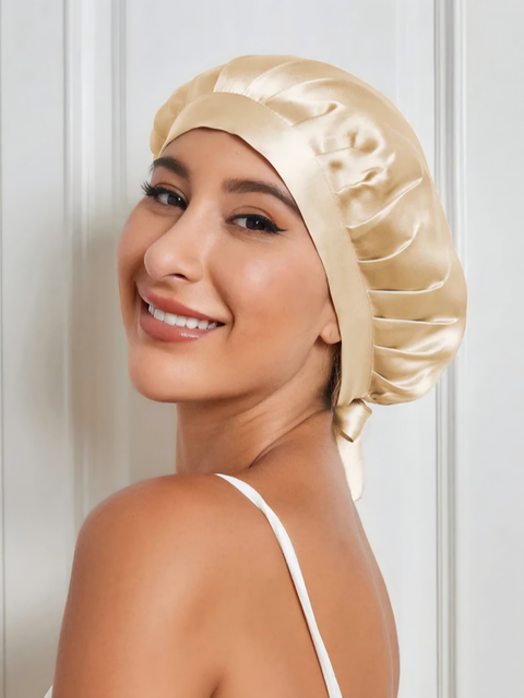 Pure Silk Classic Ribbon Bonnet