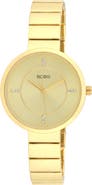 BCBG Crystal Bracelet Strap Watch, 36mm