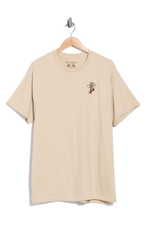 Skull Cowboy Graphic T-Shirt