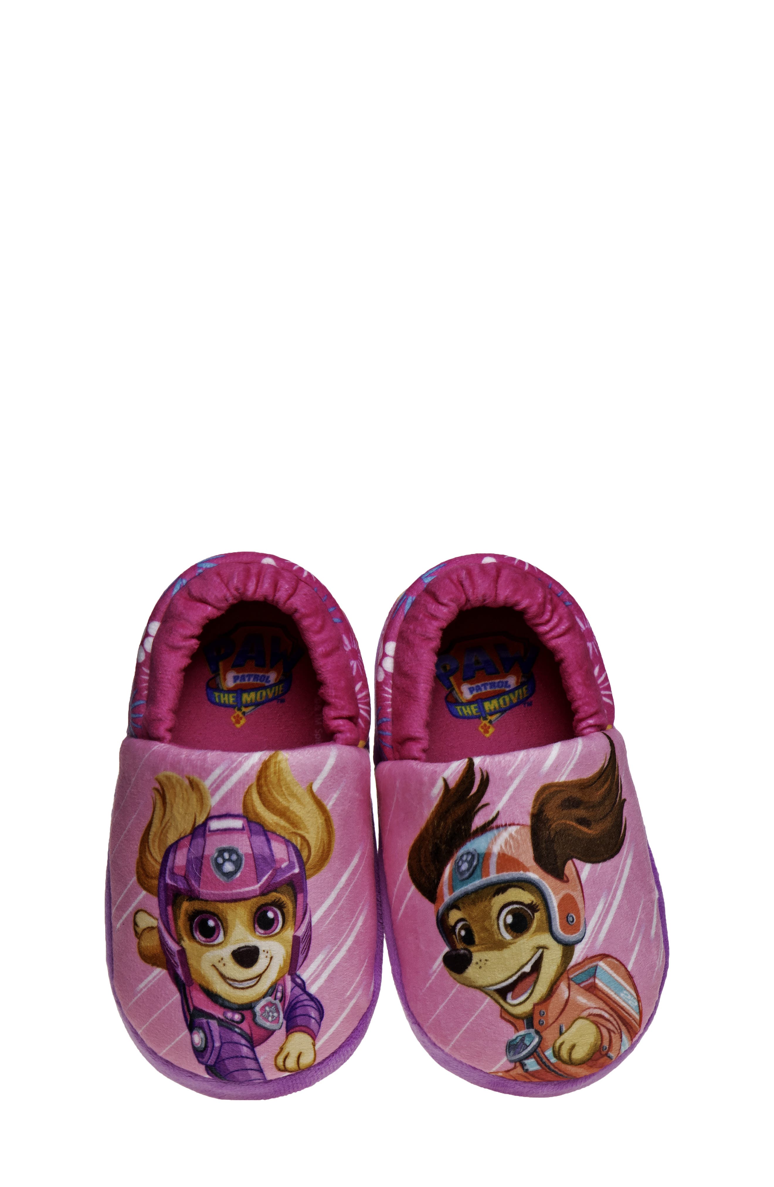 JOSMO Kids' Nickelodeon<sup>™</sup> Paw Patrol Skye & Liberty Mismatched Slippers, Alternate, color, Pink