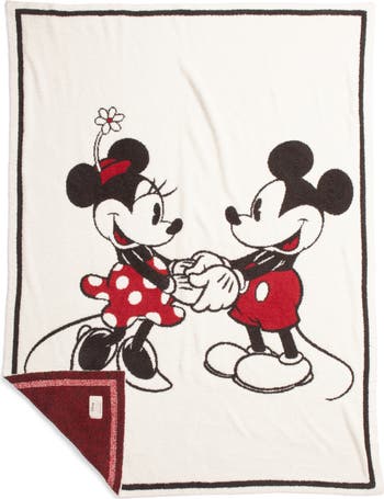Barefoot Dreams Mickey & Minnie Blanket