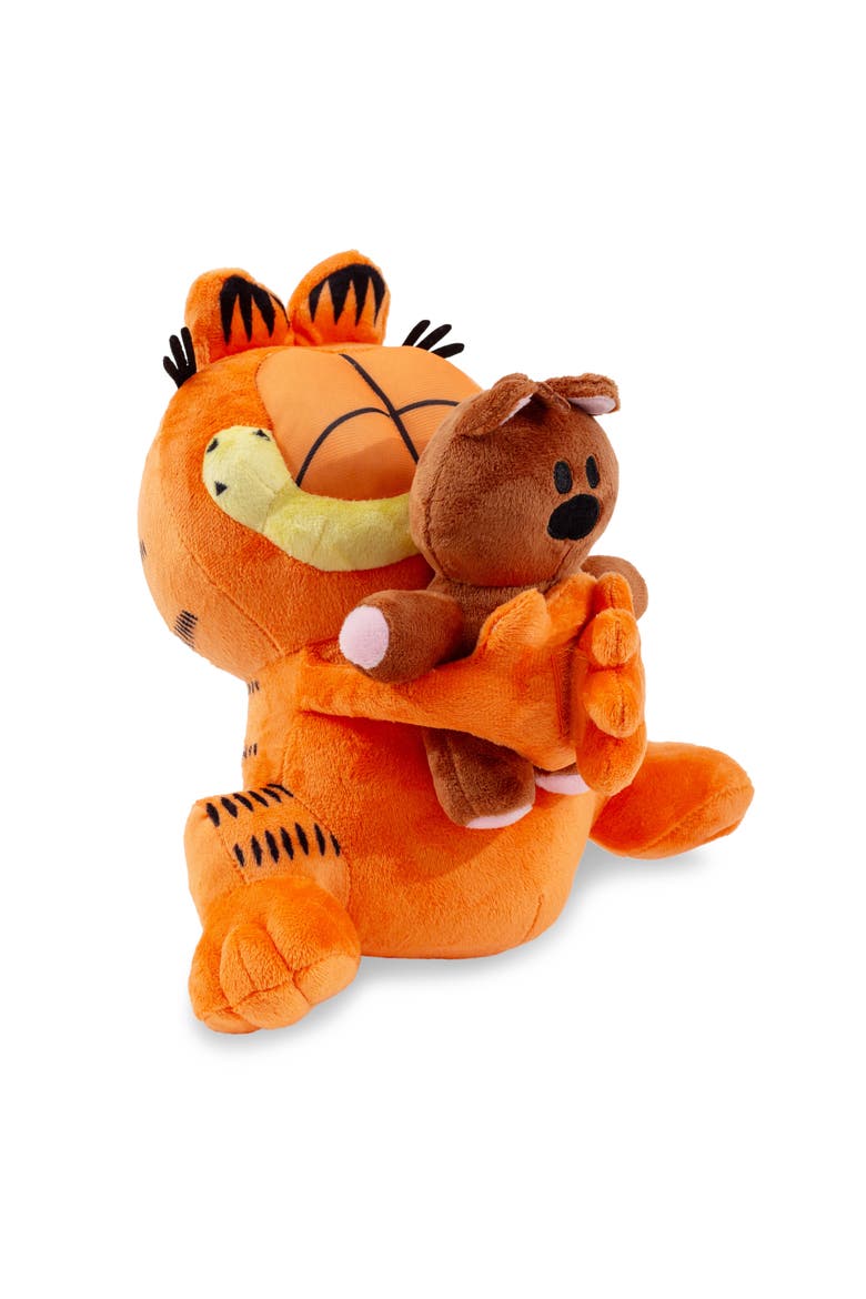 Garfield Holding Pooky 12-Inch Collector Plush, Main, color, Orange
