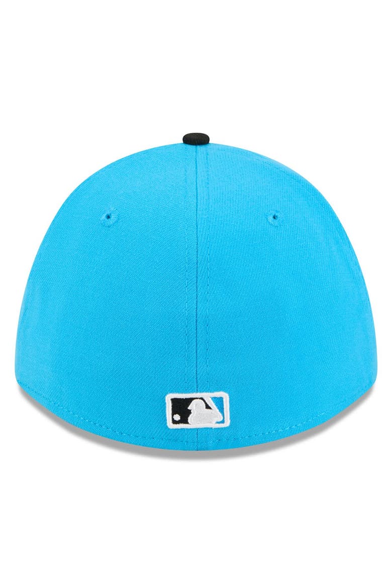 Men's New Era  Blue/Black Miami Marlins 2026 Spring Training M-Crown 39THIRTY Flex Hat, Alternate, color, Blue