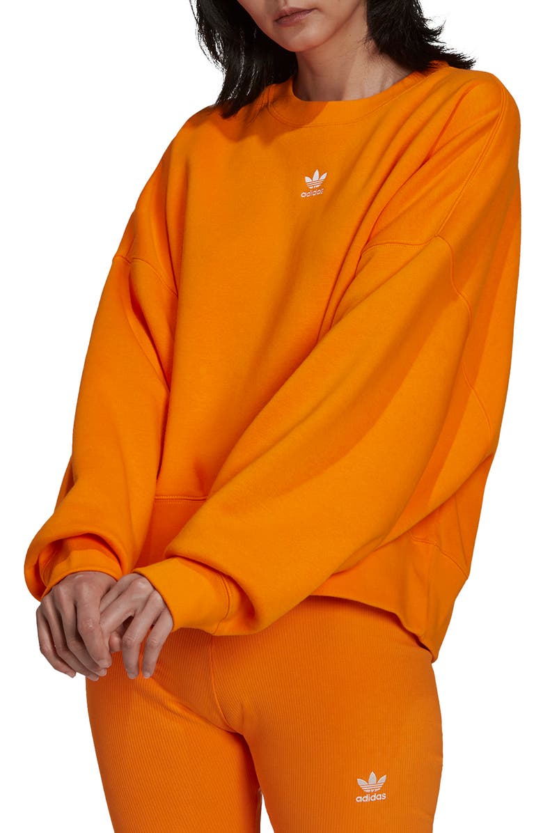 adidas Originals Logo Crewneck Sweatshirt, Main, color, 