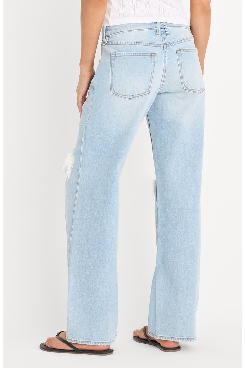 Ripped Low Loose Jeans, Alternate, color, INDIGO1249