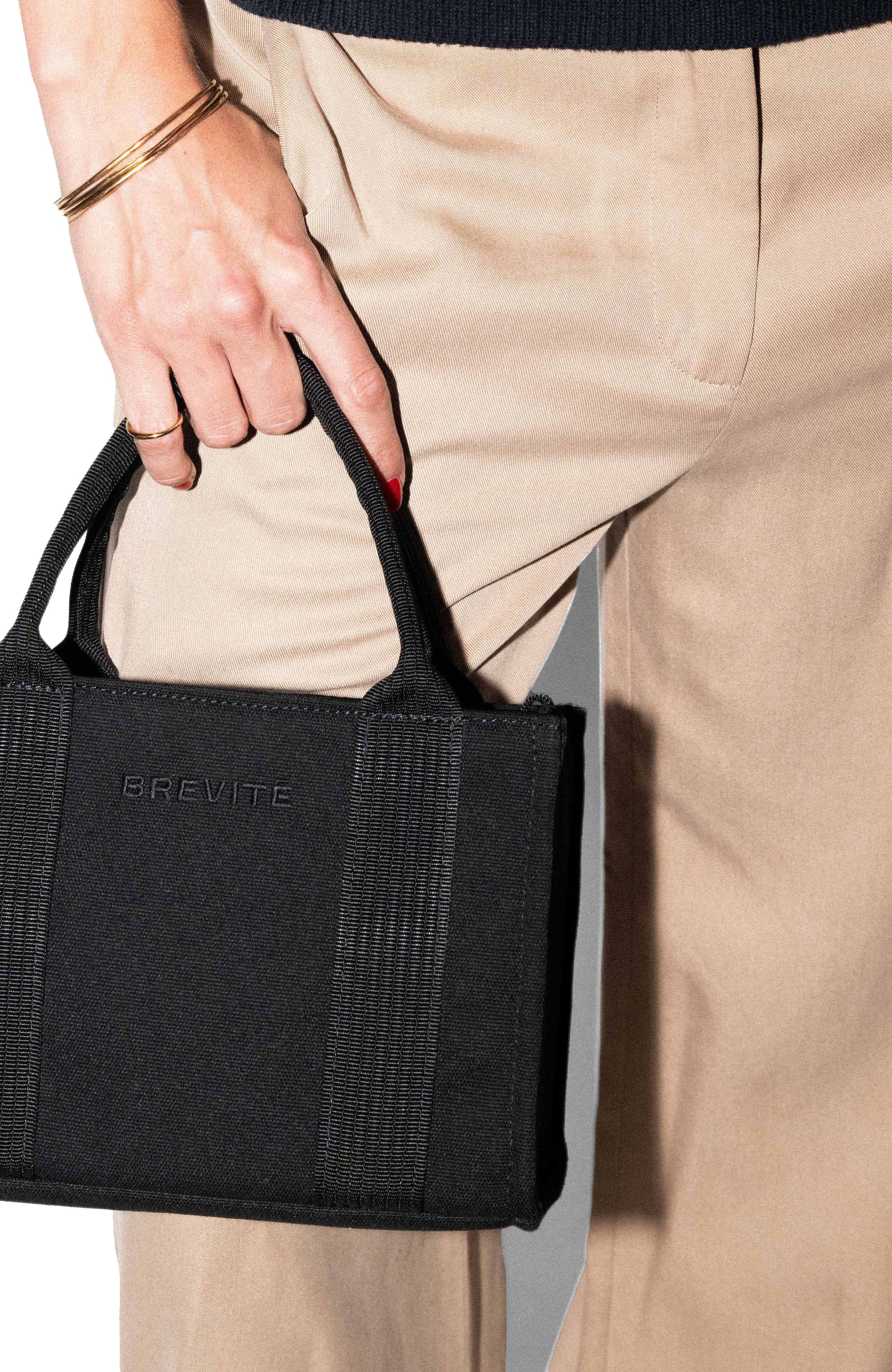 Brevite The Anywhere Camera Tote, Alternate, color, Triple Black