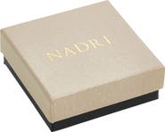 Nadri Triple Drop CZ Pendant Necklace