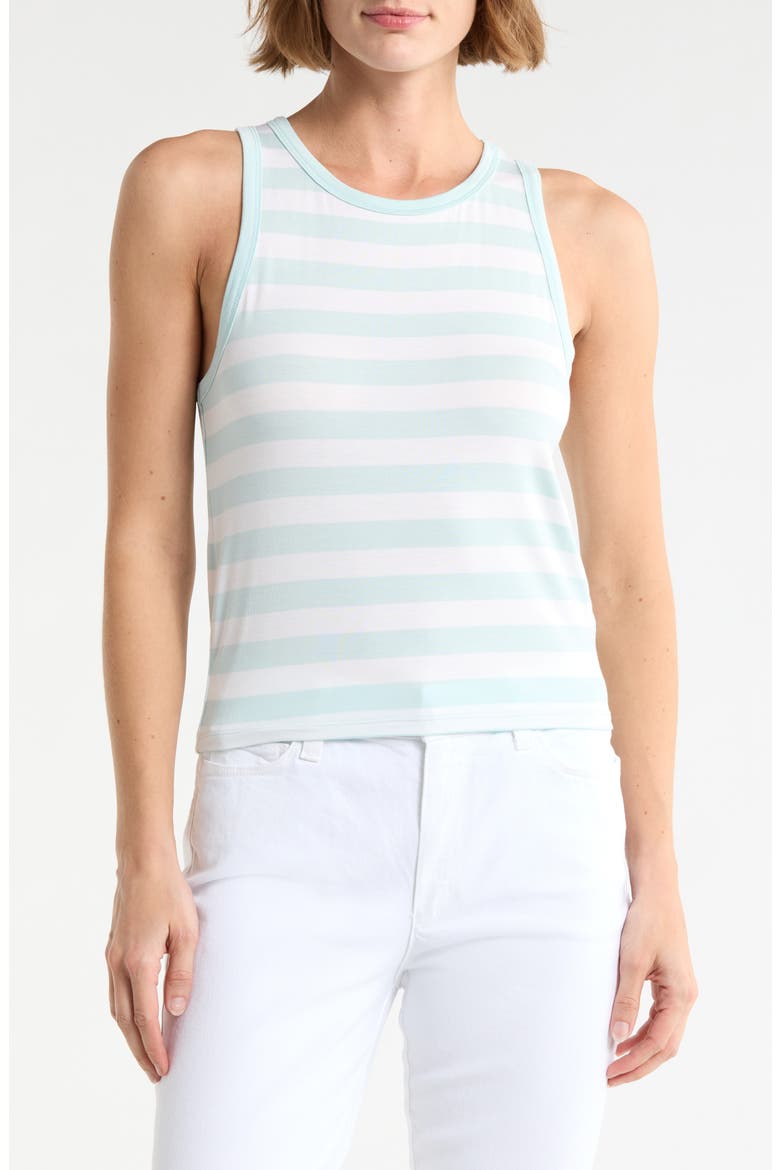 Lulu Stripe Tank, Main, color, MINT GREEN/ WHITE