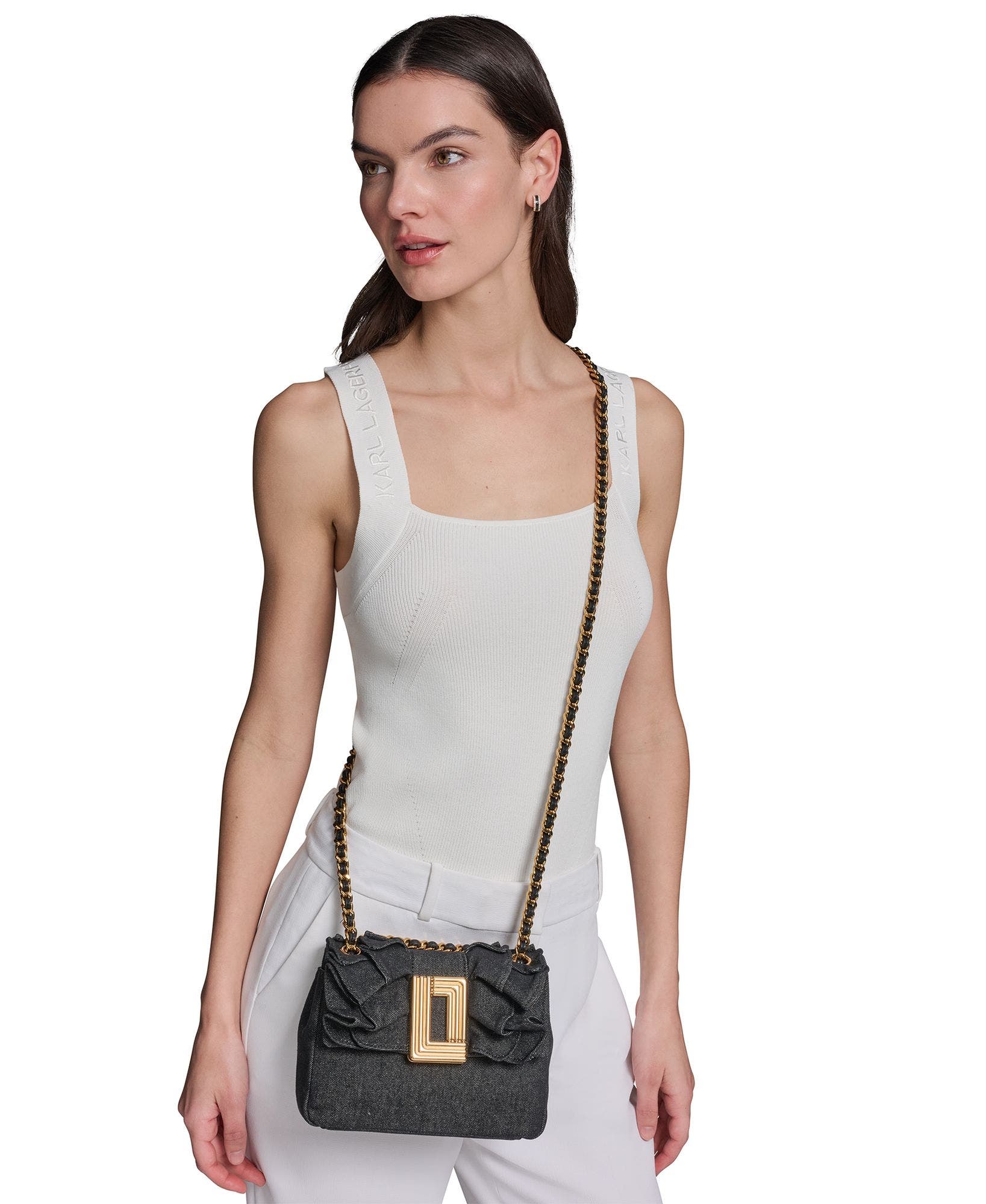 Lafayette Crossbody, Alternate, color, Black Denim