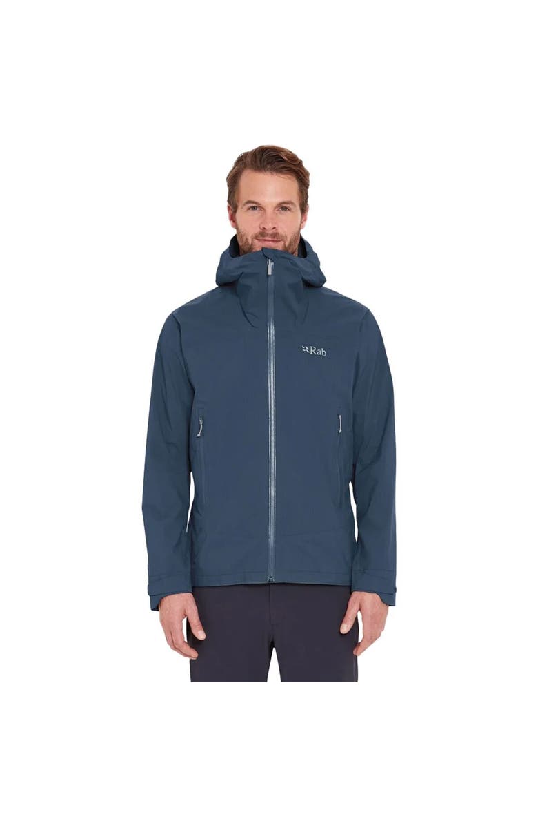 Rab Downpour Light Jacket - Men's, Main, color, Tempest Blue