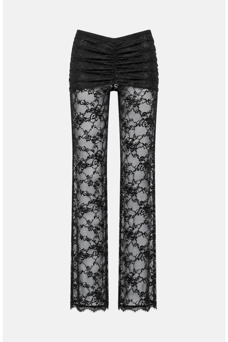Selah Lace Pants, Alternate, color, Black