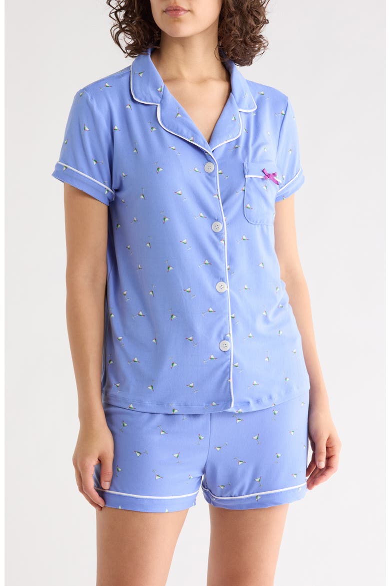Dixie Short Pajamas, Main, color, BLUE