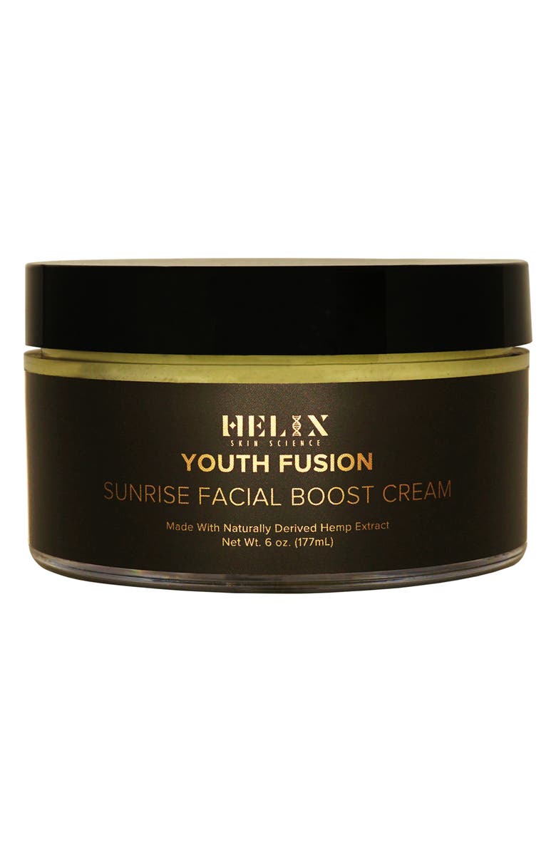 HELIX SKIN SCIENCE Youth Fusion Sunrise Facial Boost Cream with CBD, Main, color, 