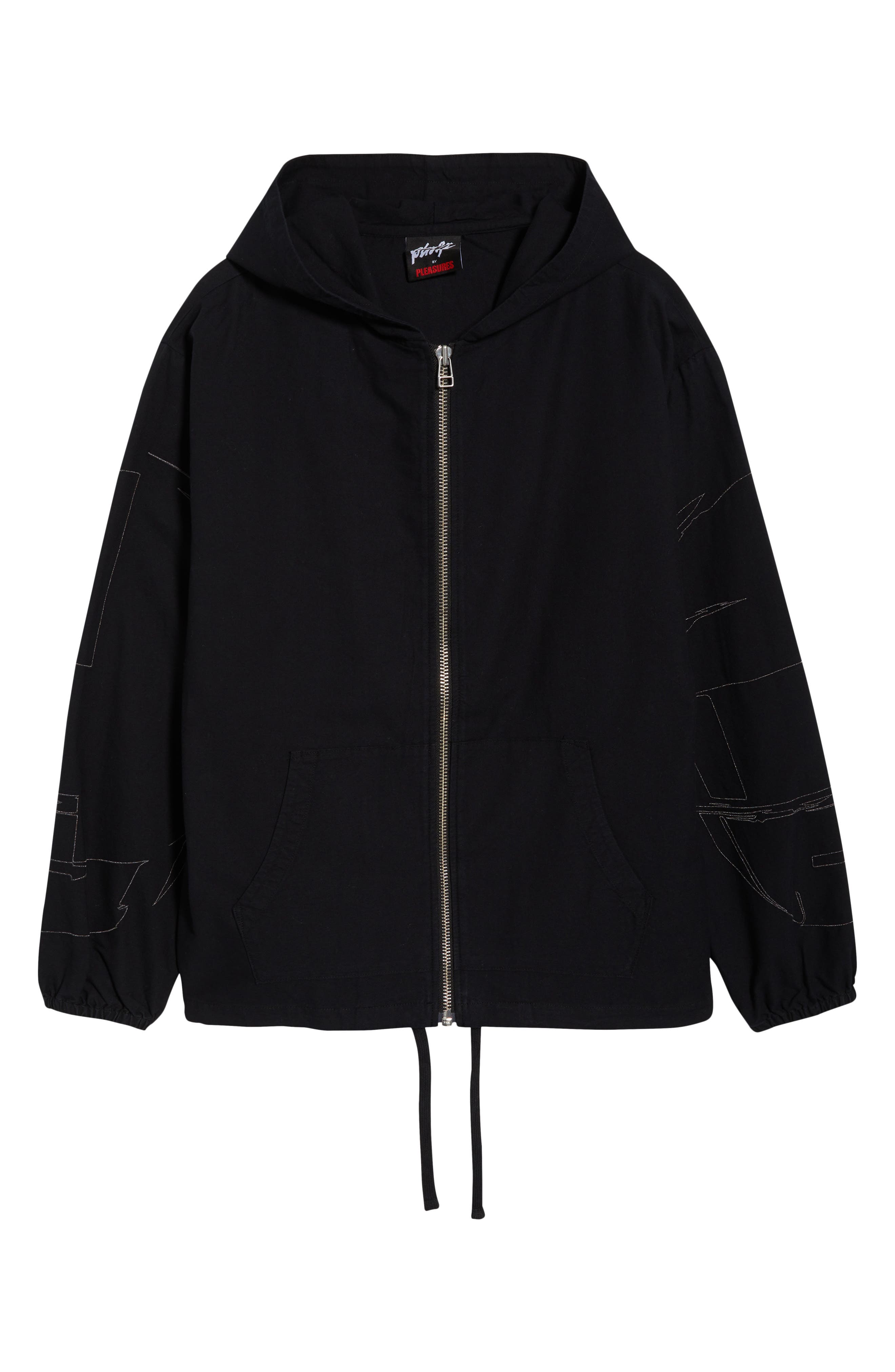 x Daft Punk Digital Zip Oxford Poncho Hoodie (Men) | Nordstrom