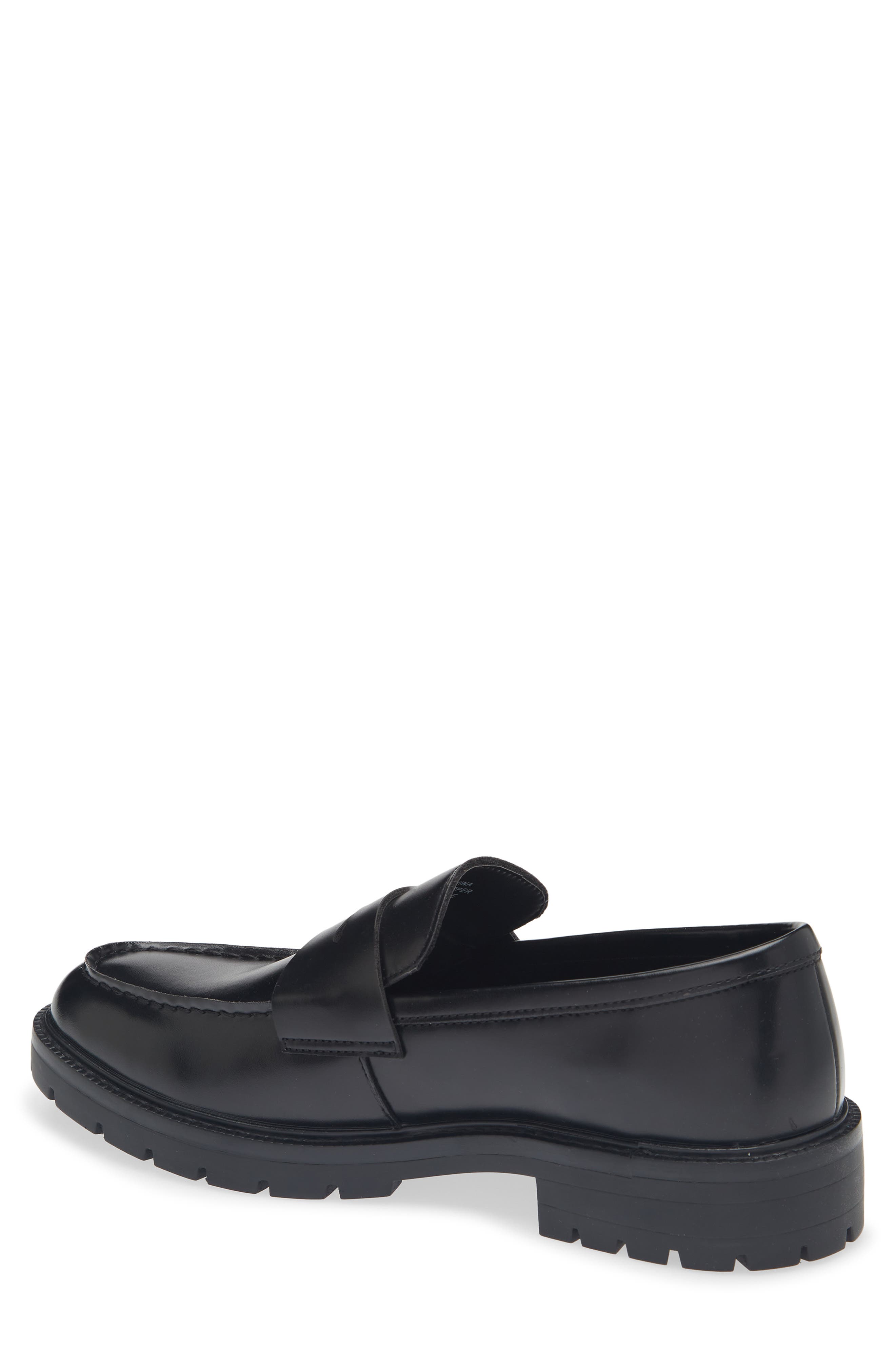 Abound Dayton Lug Penny Loafer, Alternate, color, Black