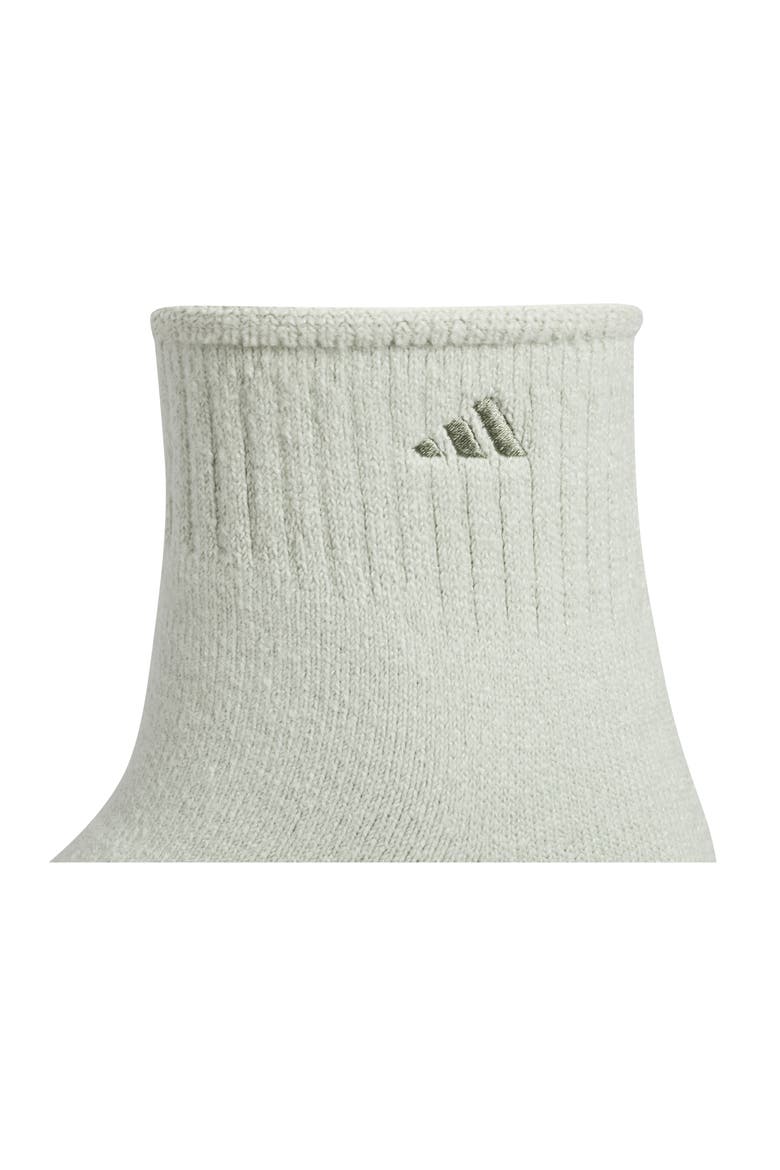 Comfort Cushioned 3-Pack Quarter Socks, Alternate, color, HALO GREEN/ WHITE/ MAGIC MAUVE